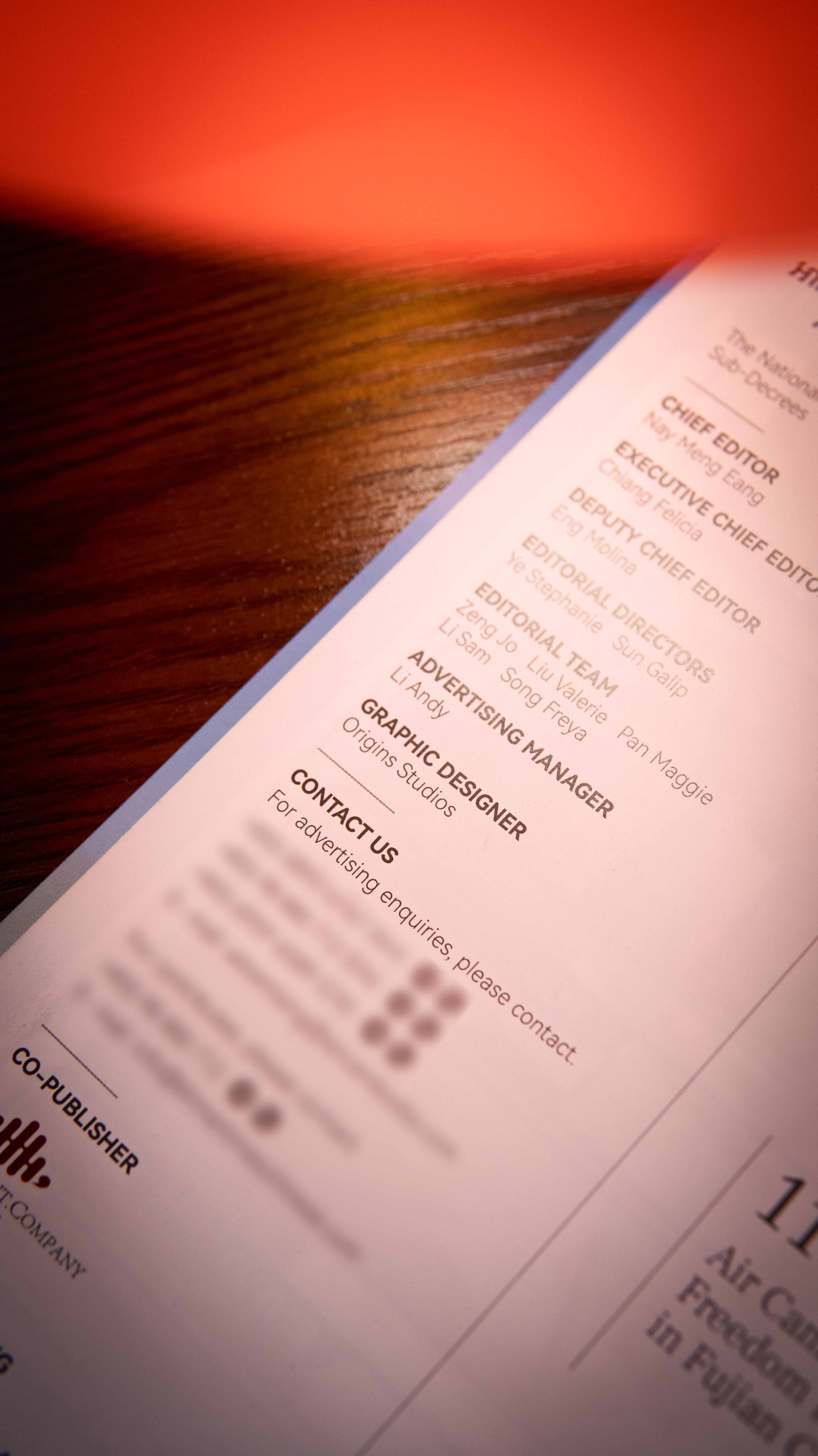 Air Cambodia magazine cover